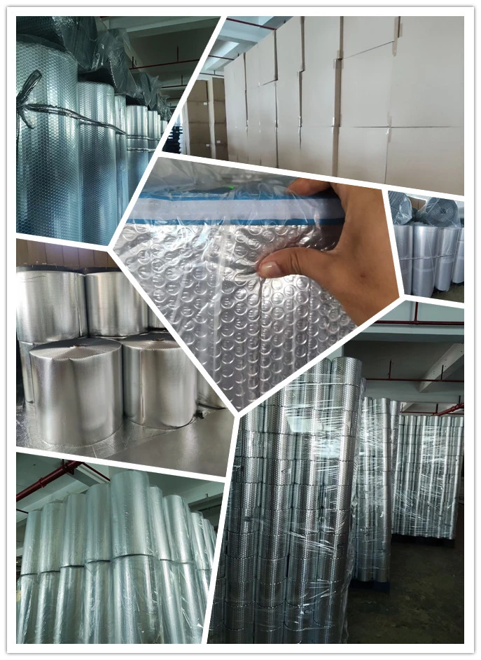 5% off 4mm / 8mm Reflective Aluminum Foil Bubble Sound / Heat Insulation Thermal Insulated Material for Roof / Wall / Floor Building /Construction / Radiator