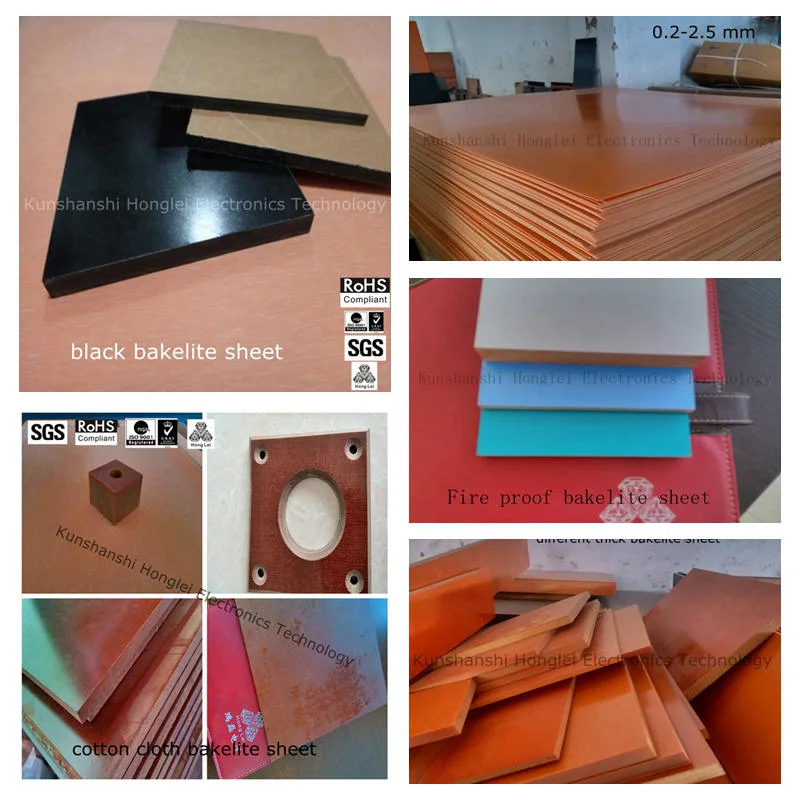 OEM Available Phenolic Laminated Bakelite Sheet with High Temperature Application