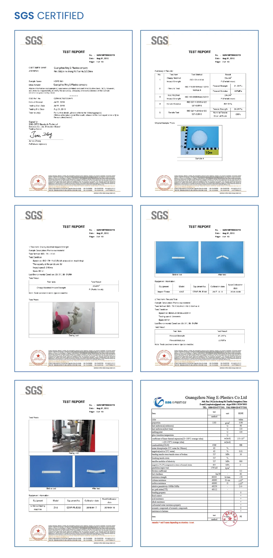 HDPE Sheet UHMWPE Plates PVC PP POM Nylon Sheet for CNC Machining
