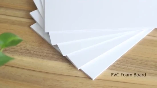 1-40mm 4X8 White and Colored Lead Free PVC Foam Board Building Material