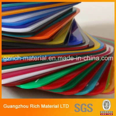 Color Cast Acrylic Sheet Plexiglass Plastic PMMA Acrylic Sheet