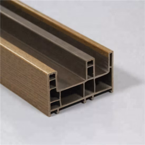 UPVC Material Weather Durable for Making Windows and Doors 100% Lead Free PVC Profile