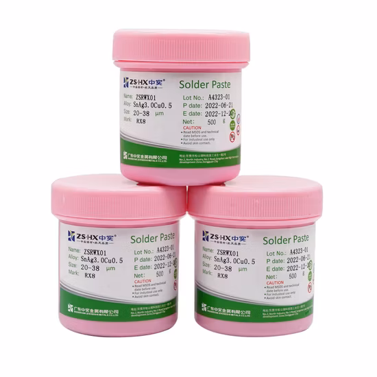 Lead Free Solder Paste Material