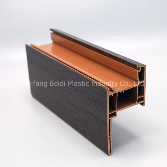 UPVC Lead-Free Profiles Exported to Africa, Welded Doors and Windows, UV Resistance, 50 Life, Flame Retardant Material