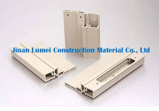Custom UPVC Profiles Plastic Extrusion Material OEM