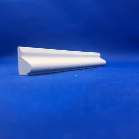 White Waterproof PVC Mould Base Cap Moulding Building Material for House Decoration